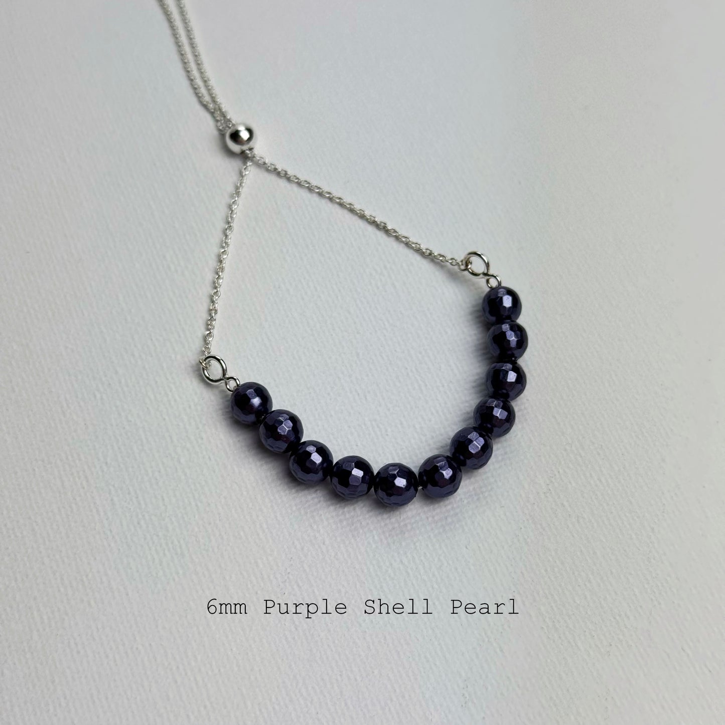Sterling Silver Faceted Gemstone Bracelets