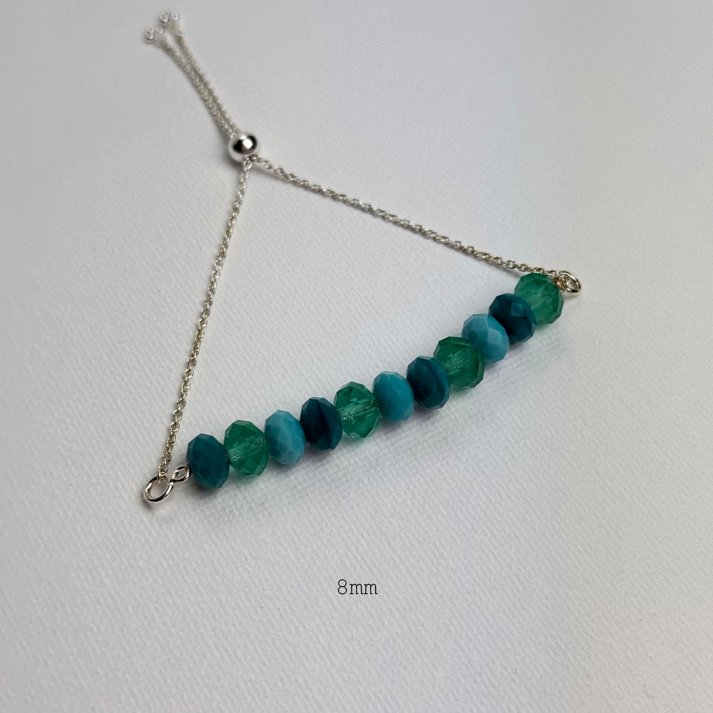 Sterling Silver Crystal Bracelets