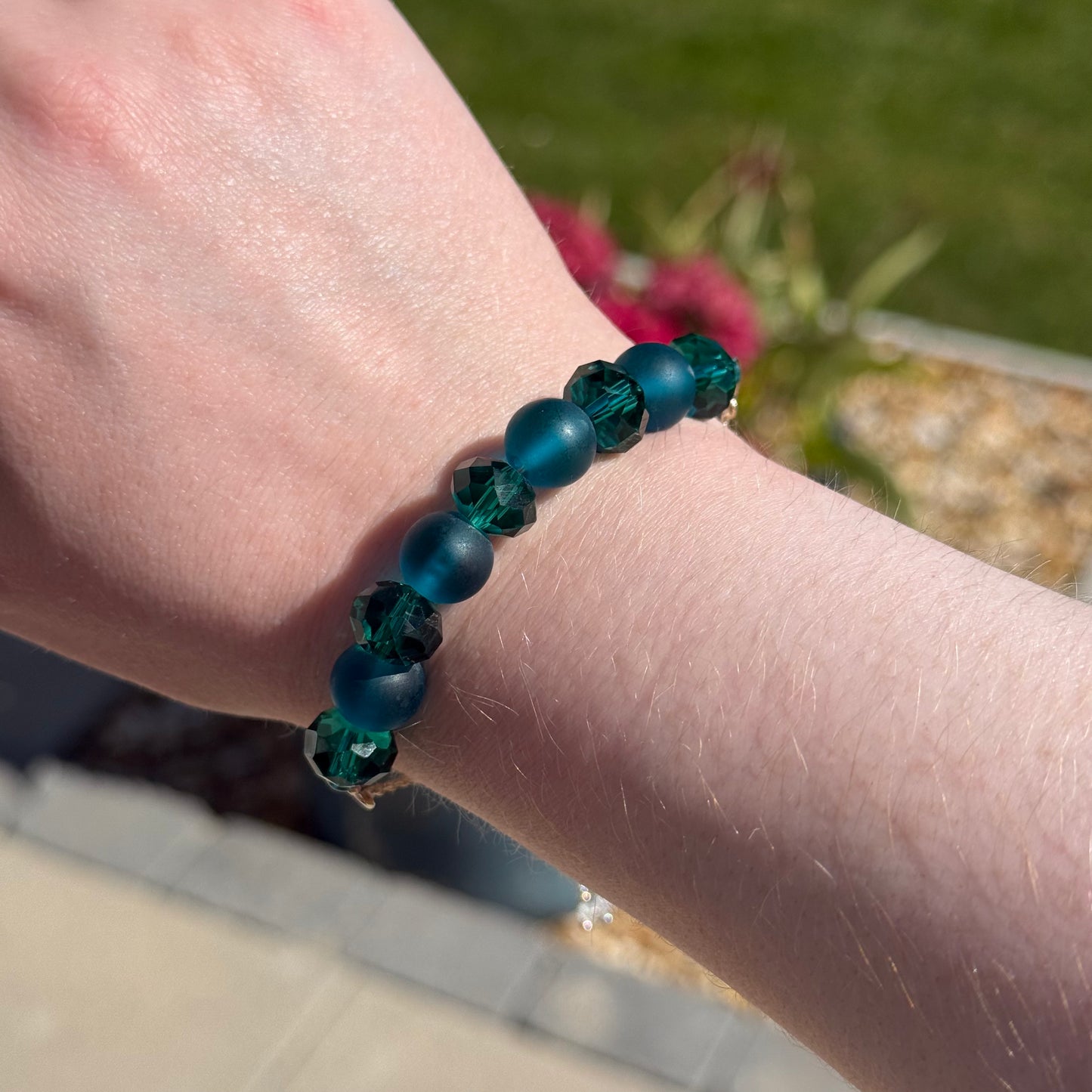 Sterling Silver Crystal Bracelets