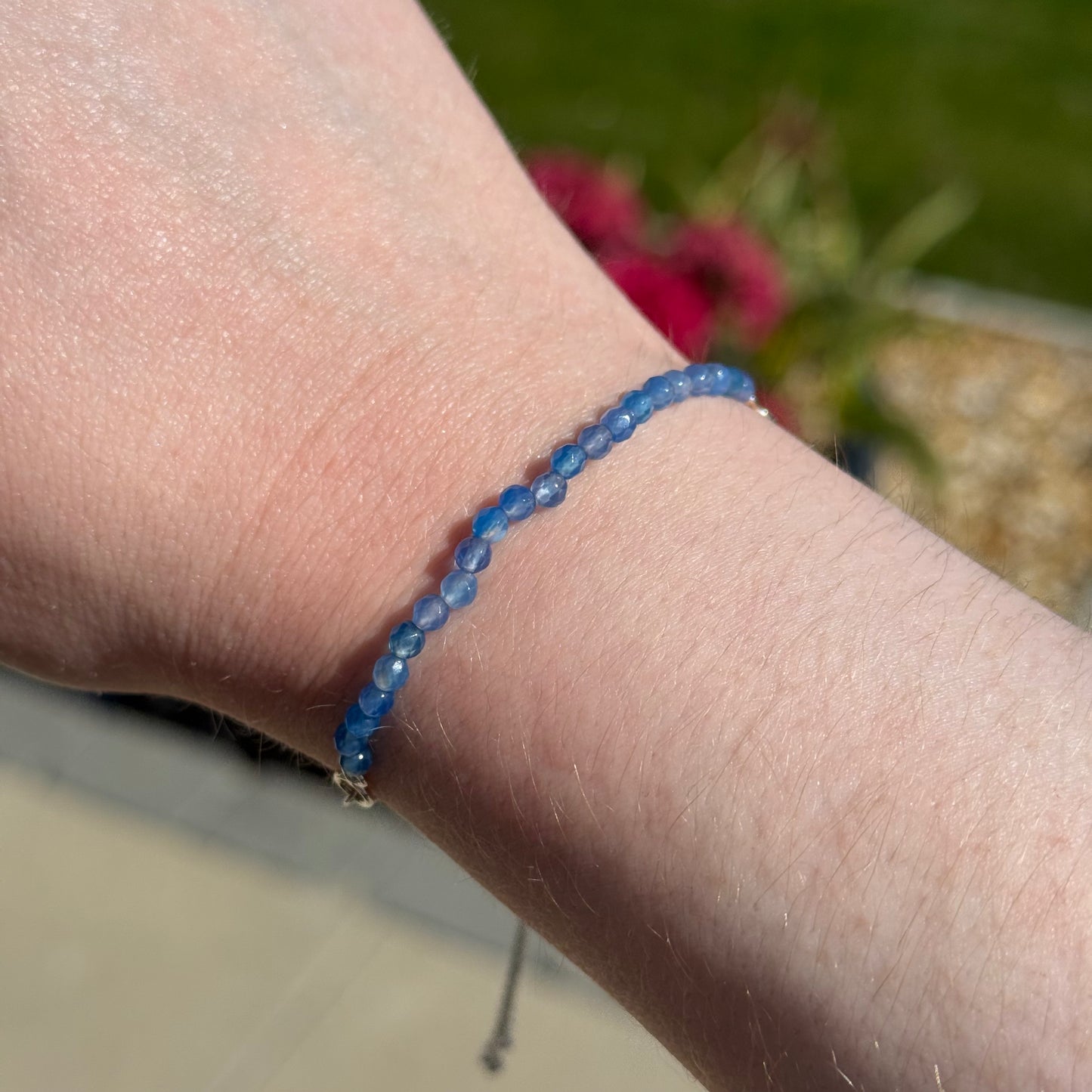 Sterling Silver Faceted Gemstone Bracelets