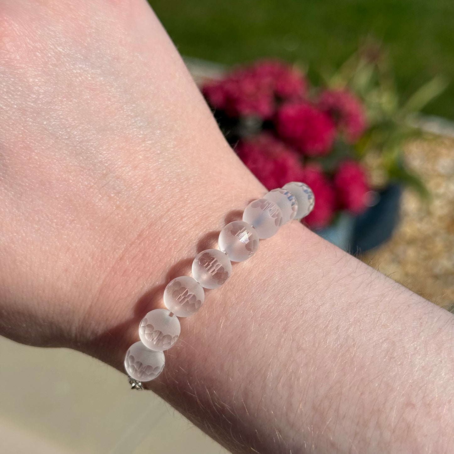 Sterling Silver Faceted Gemstone Bracelets