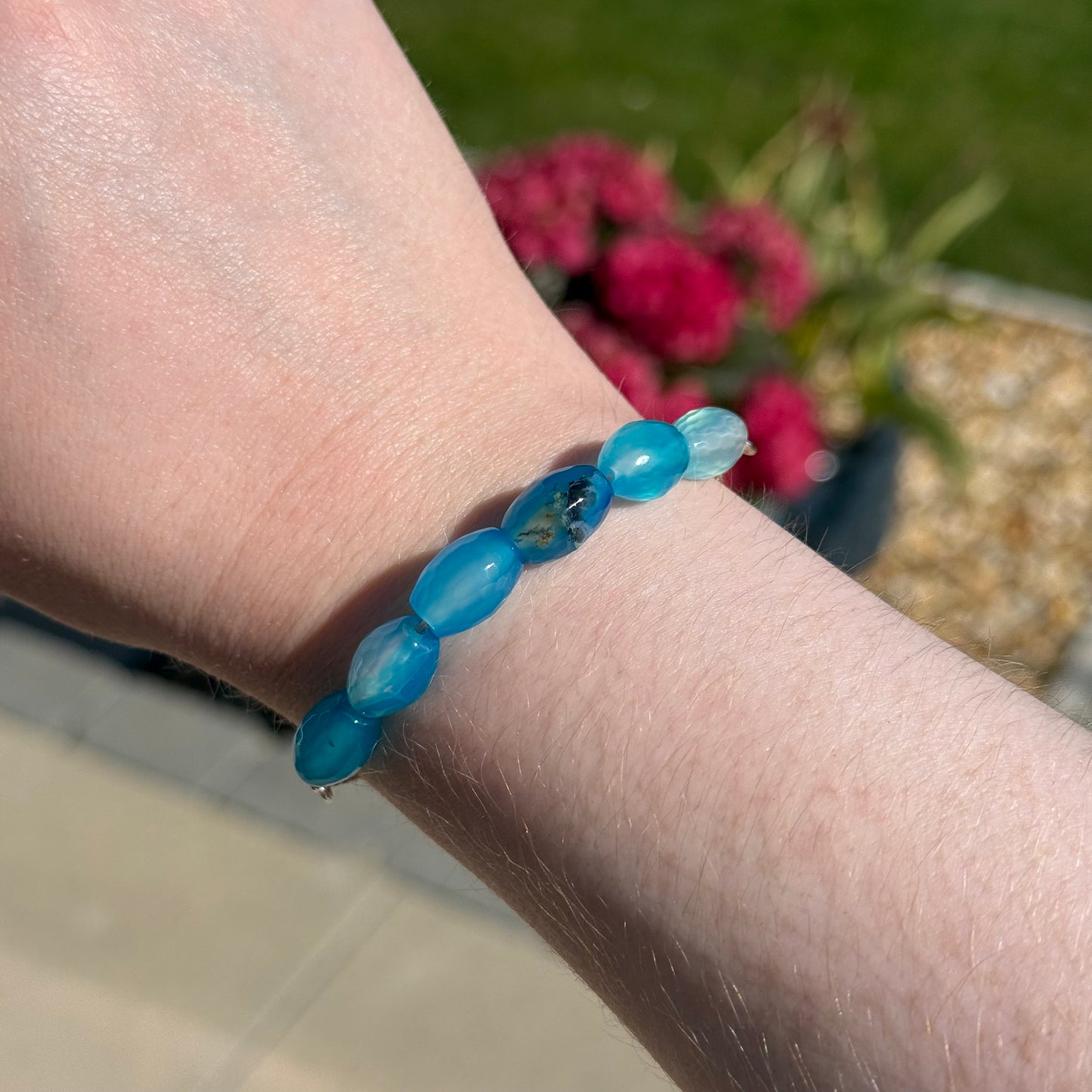 Sterling Silver Gemstone Bracelets