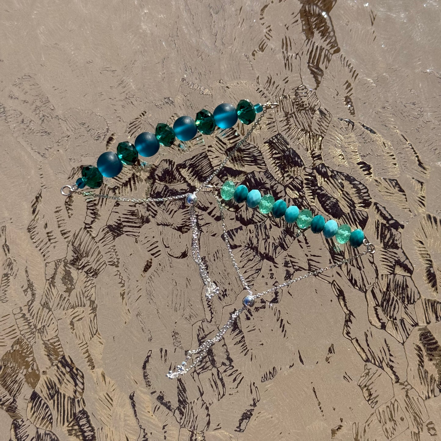 Sterling Silver Crystal Bracelets