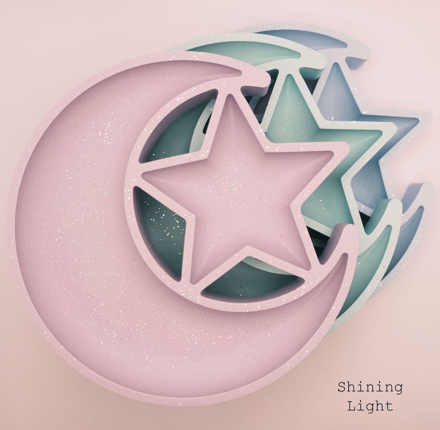 Jesmonite Moon & Star Jewellery Tray