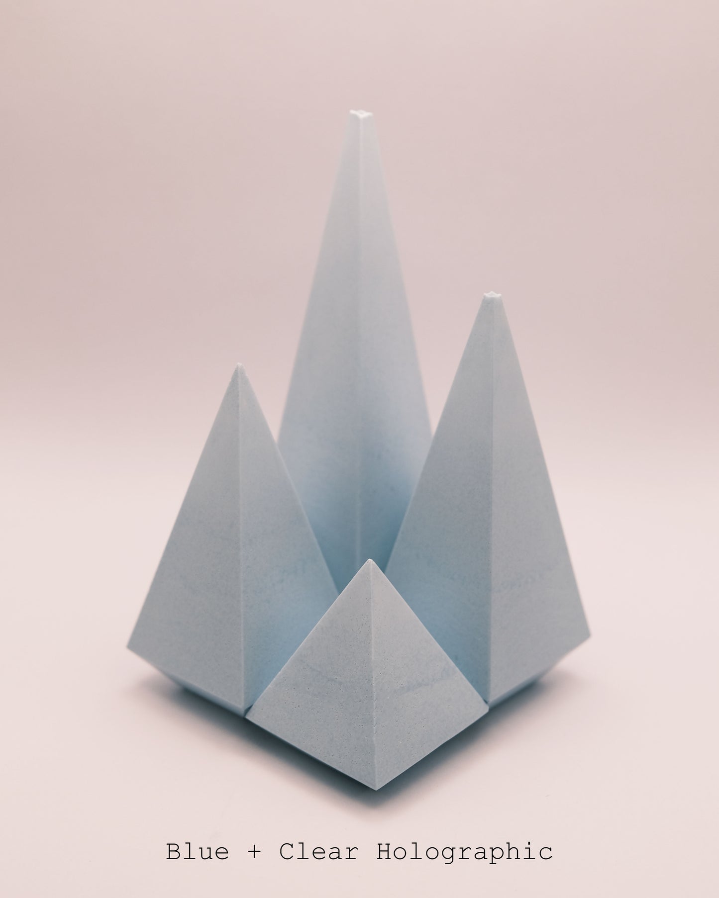 Jesmonite Pyramid Ring Holders
