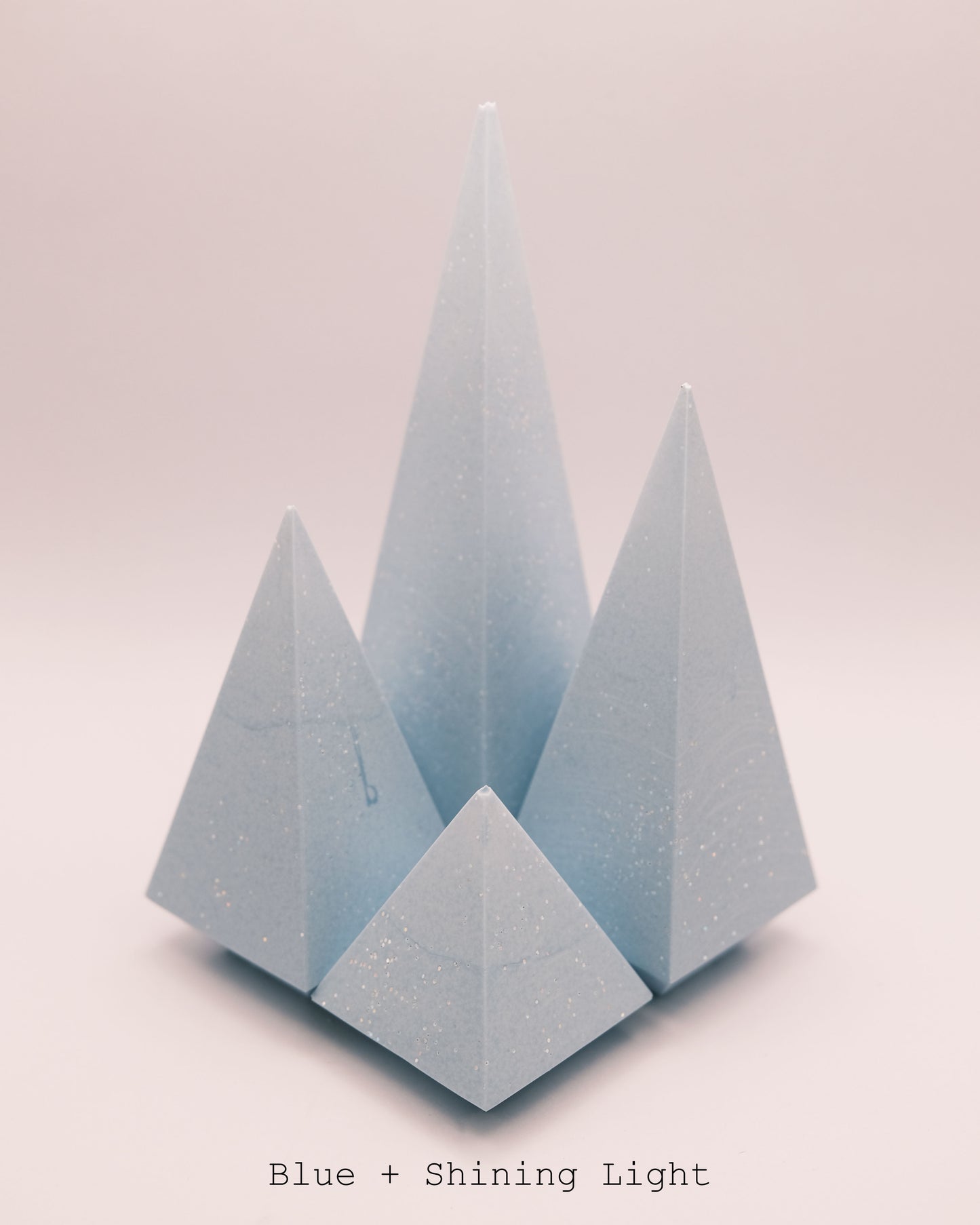 Jesmonite Pyramid Ring Holders