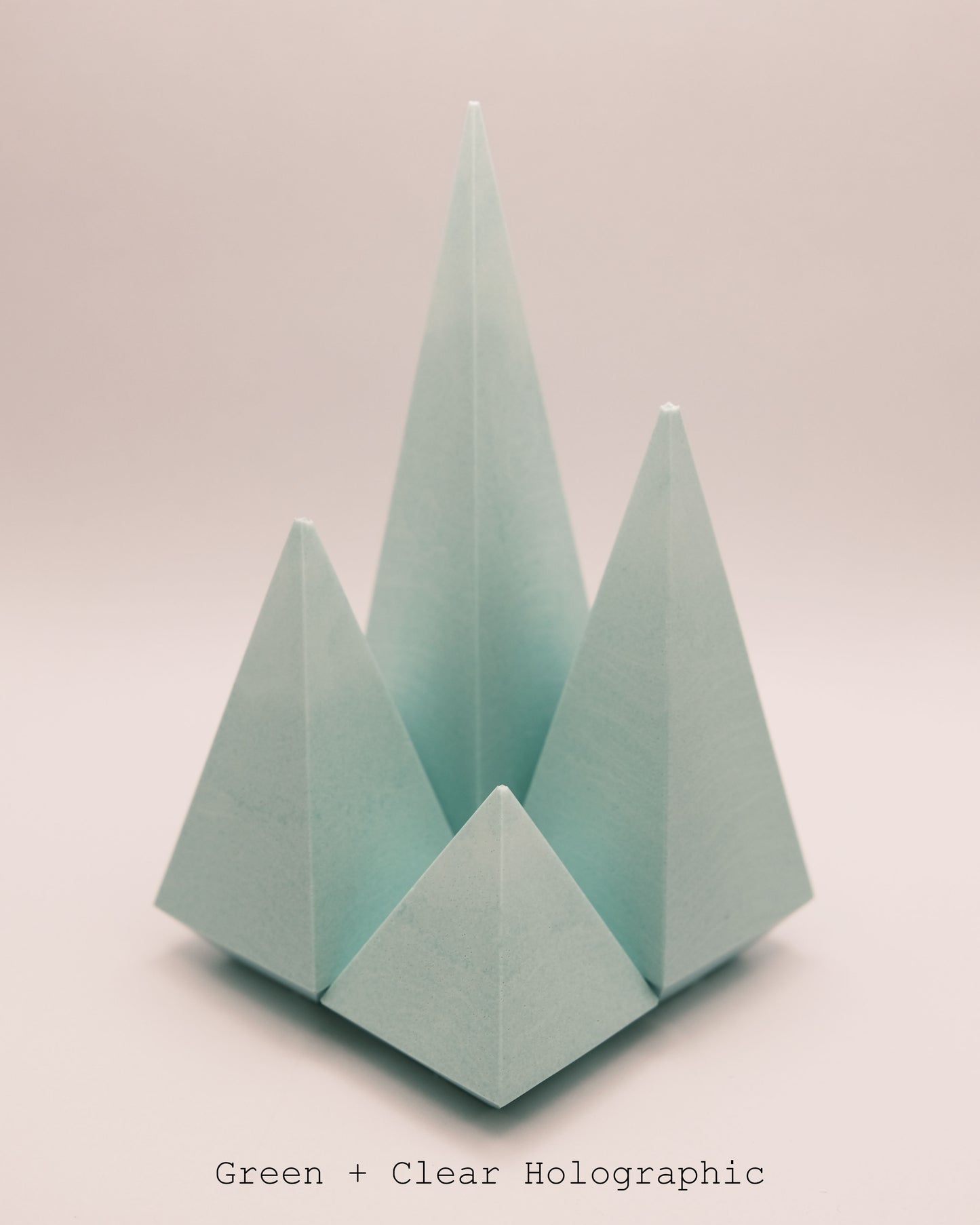 Jesmonite Pyramid Ring Holders