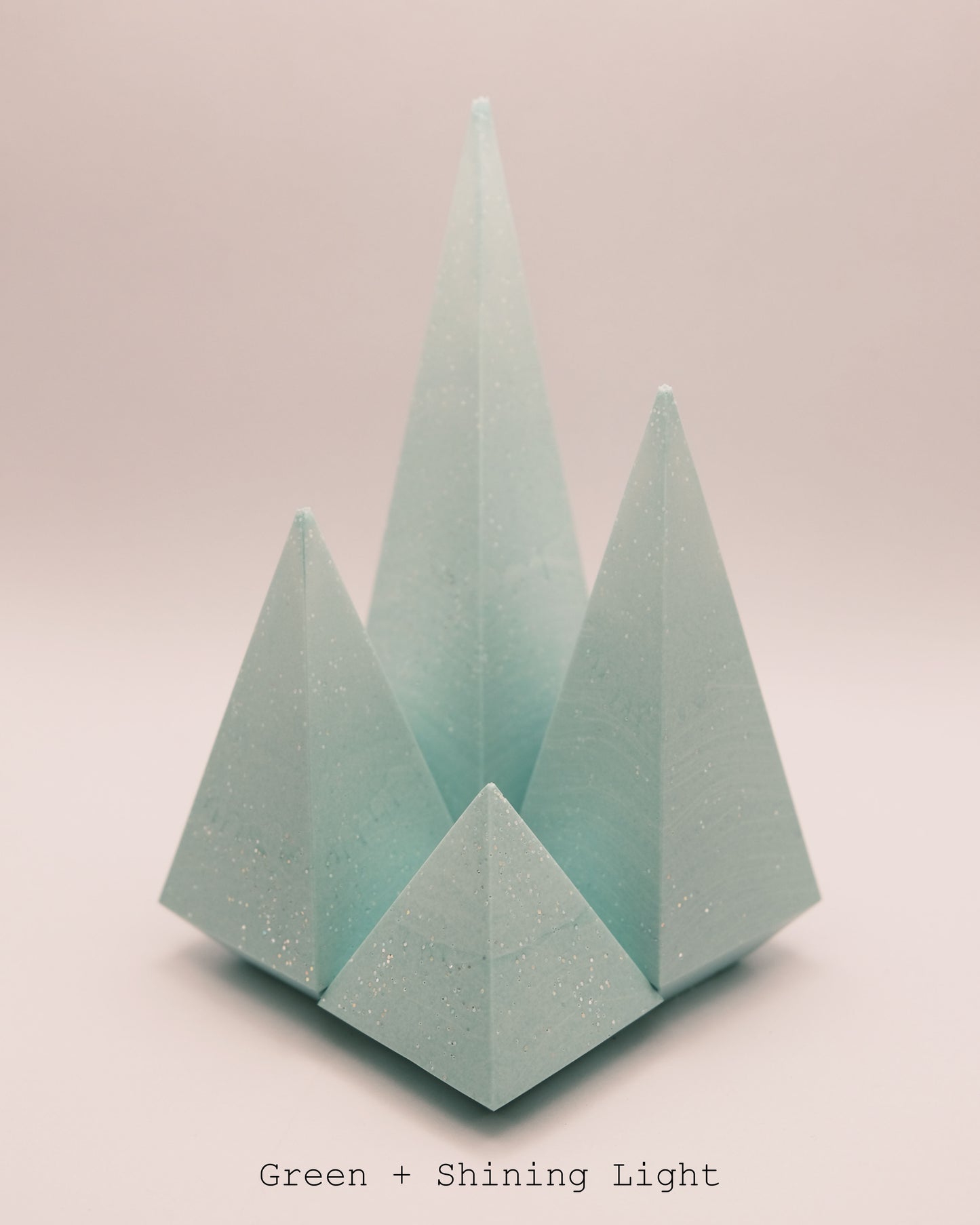 Jesmonite Pyramid Ring Holders