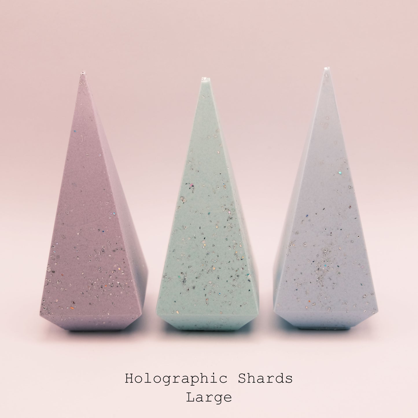 Jesmonite Pyramid Ring Holders