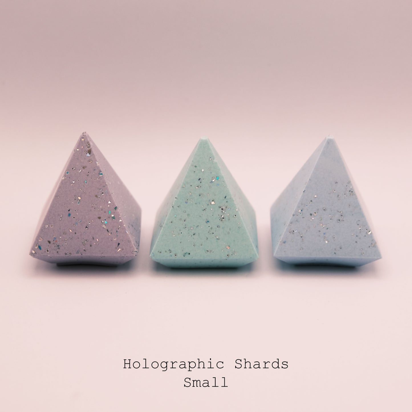 Jesmonite Pyramid Ring Holders