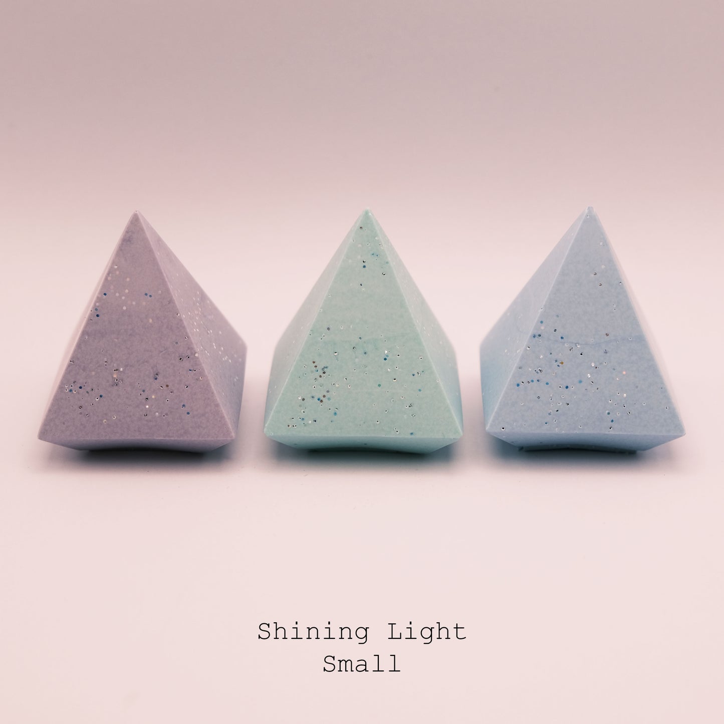 Jesmonite Pyramid Ring Holders
