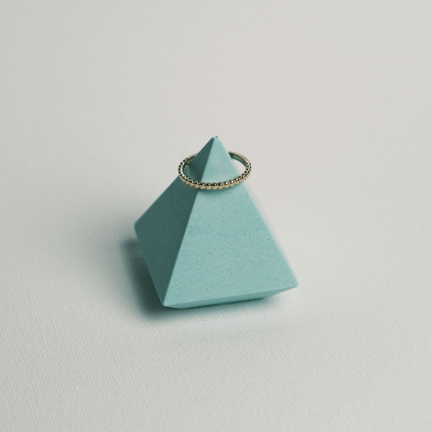 Jesmonite Pyramid Ring Holders