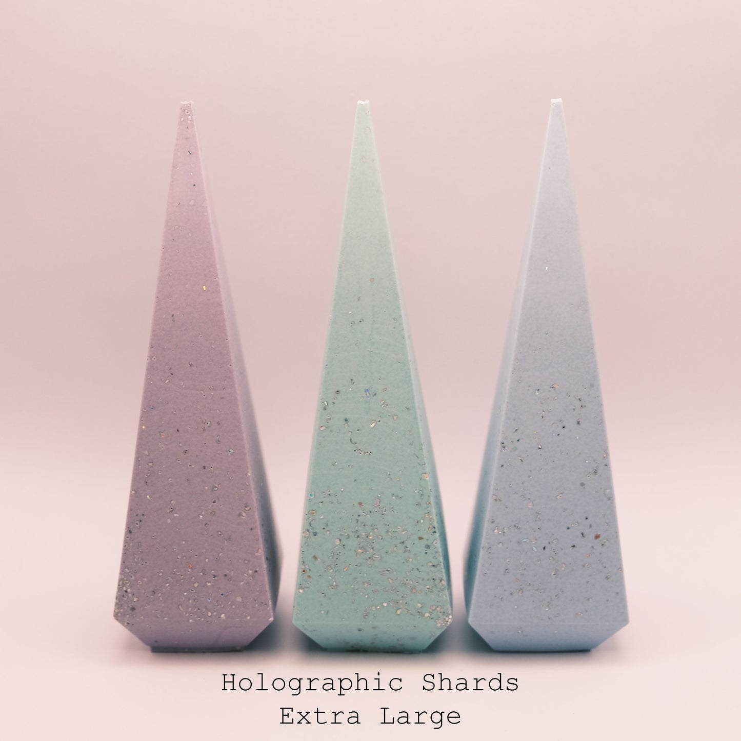 Jesmonite Pyramid Ring Holders