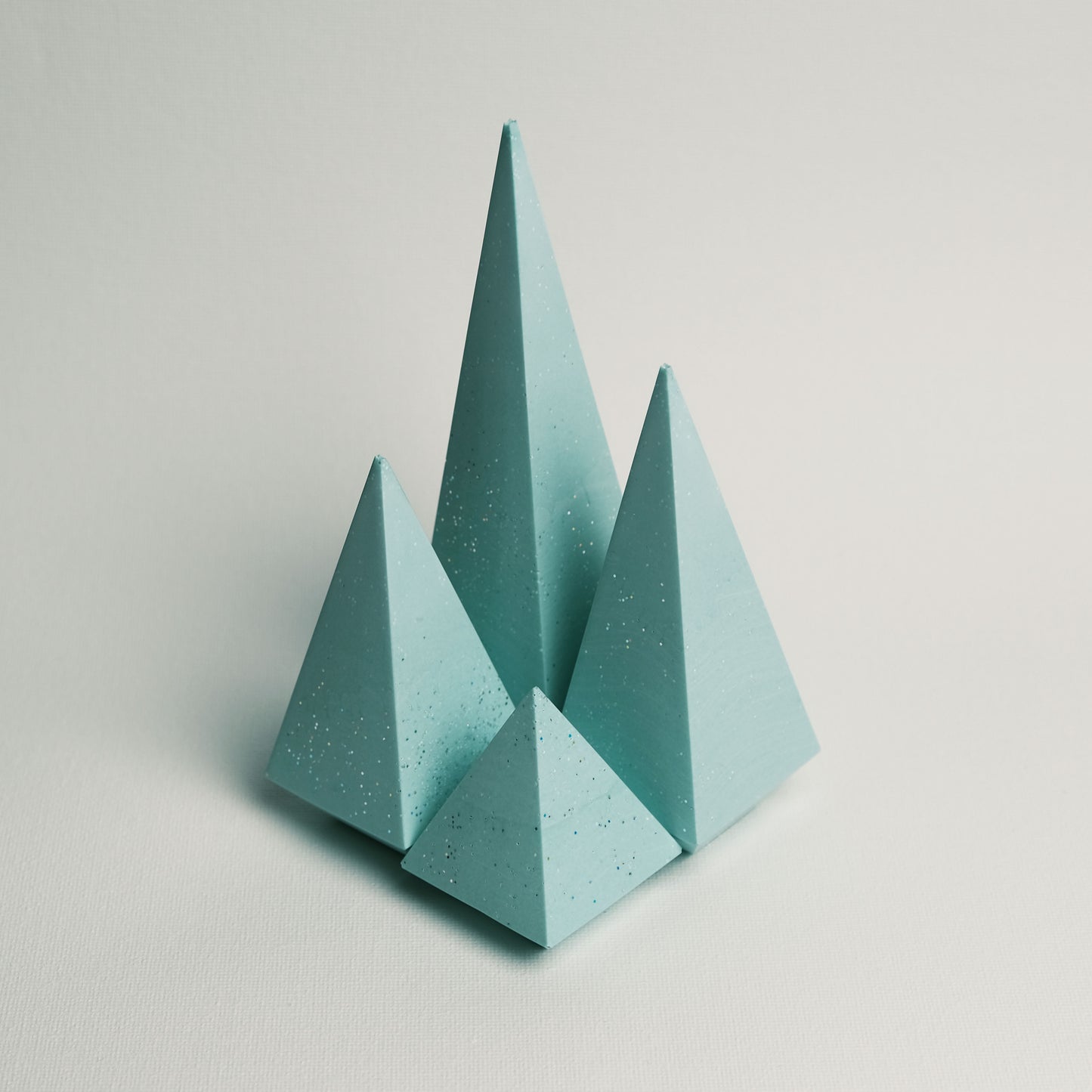 Jesmonite Pyramid Ring Holders