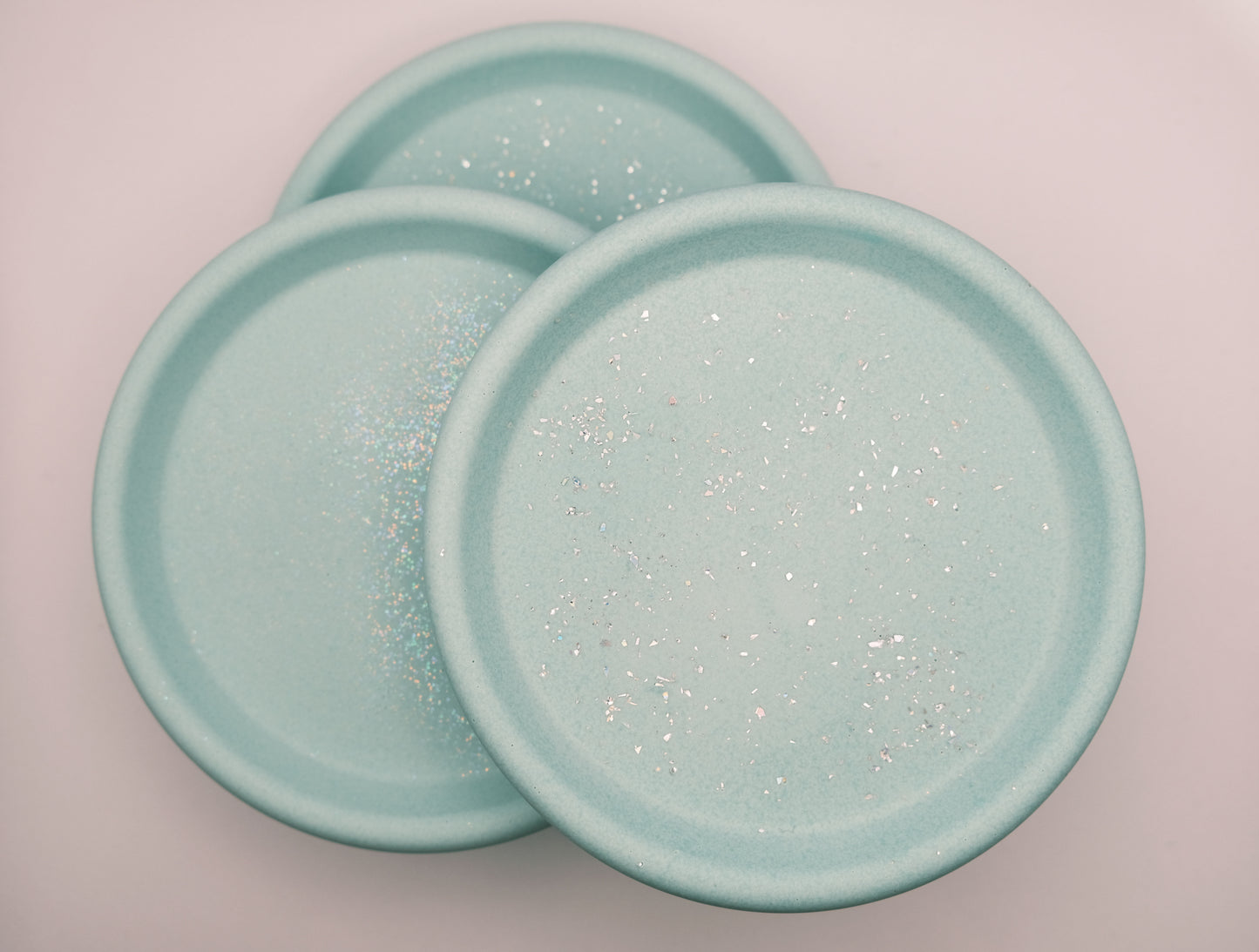 Jesmonite Round Jewellery Dish