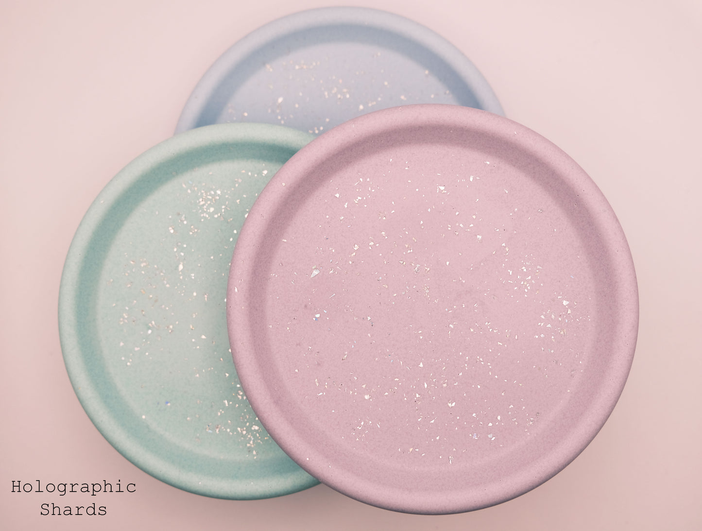 Jesmonite Round Jewellery Dish