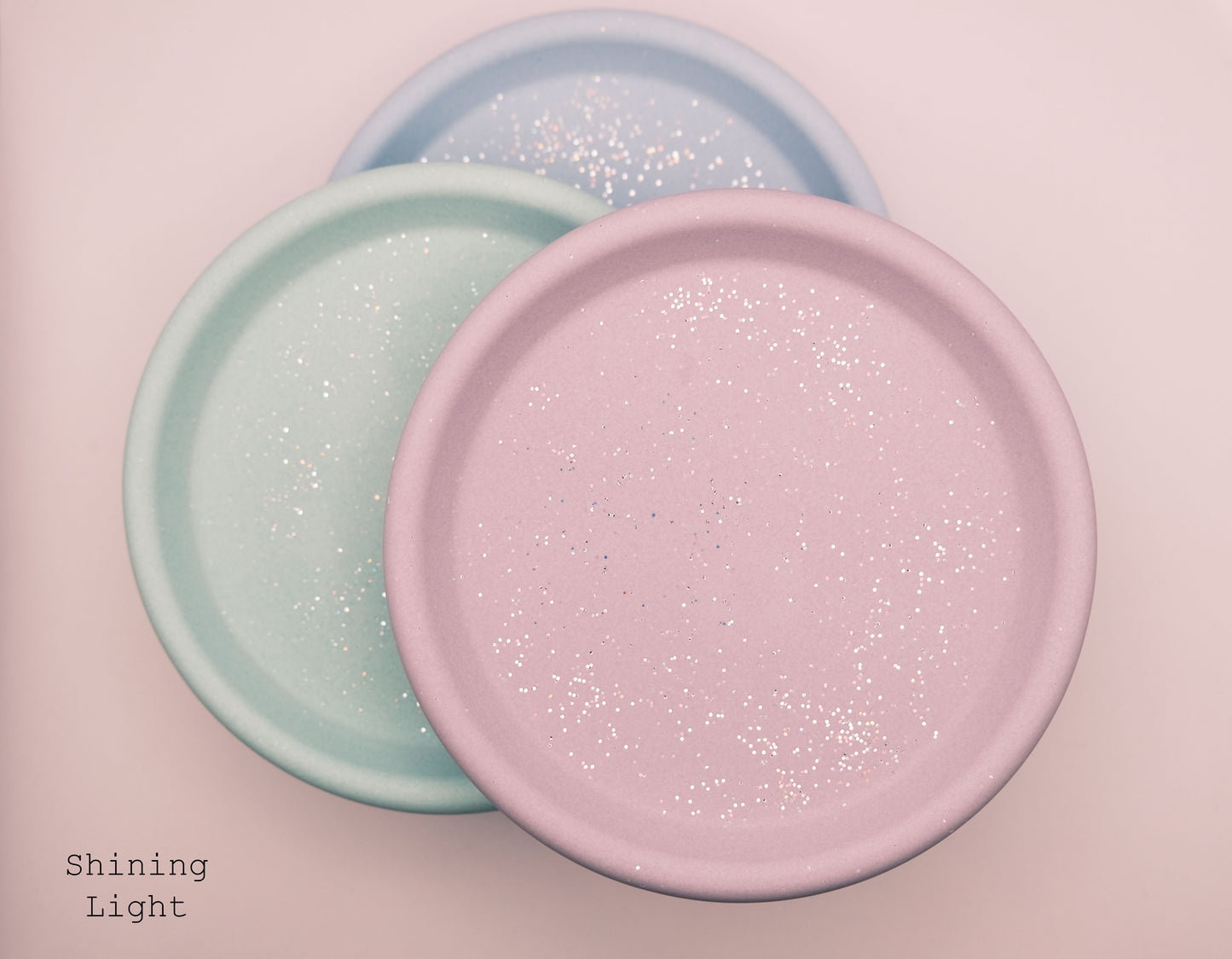 Jesmonite Round Jewellery Dish
