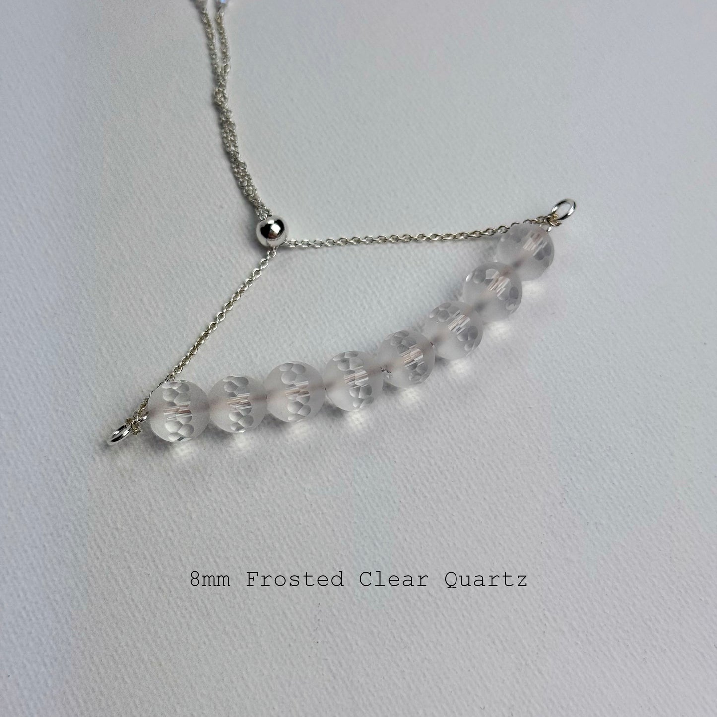 Sterling Silver Faceted Gemstone Bracelets