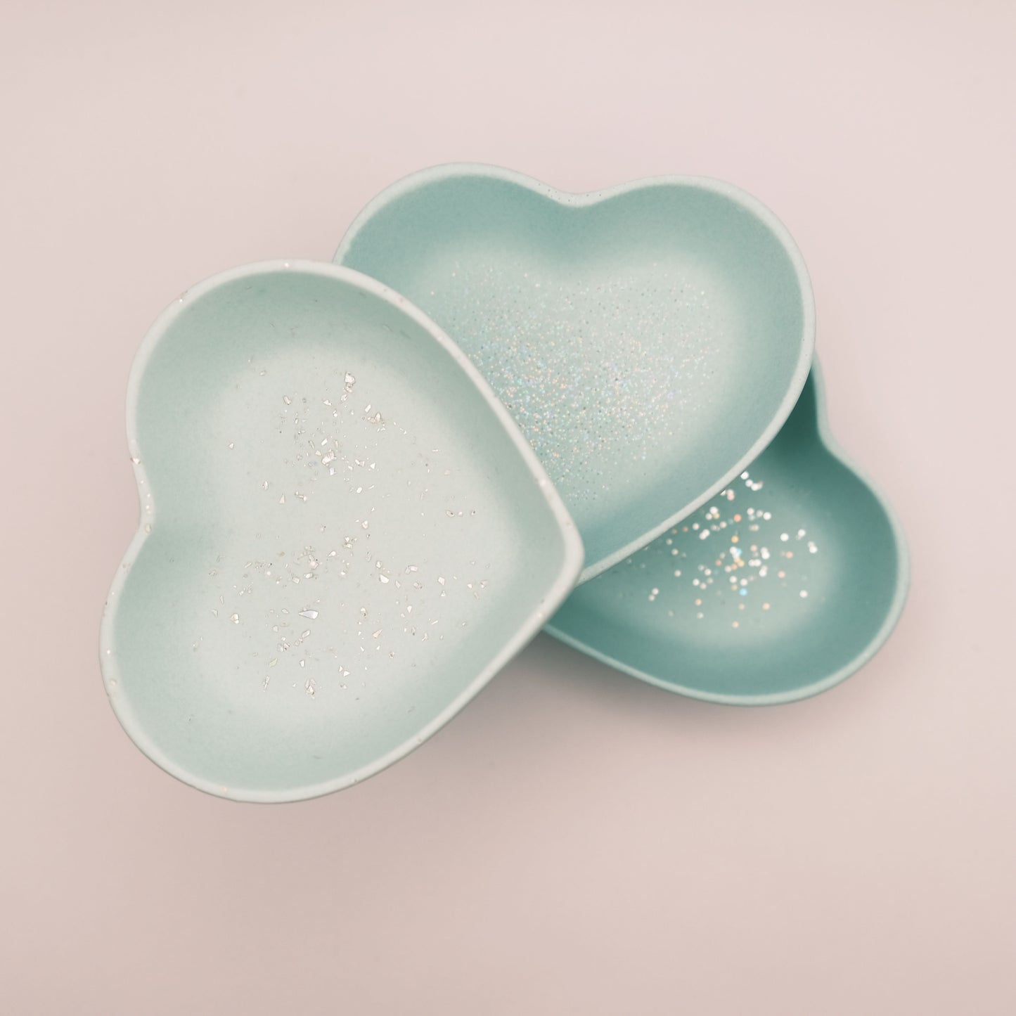 Jesmonite Heart Jewellery Dish