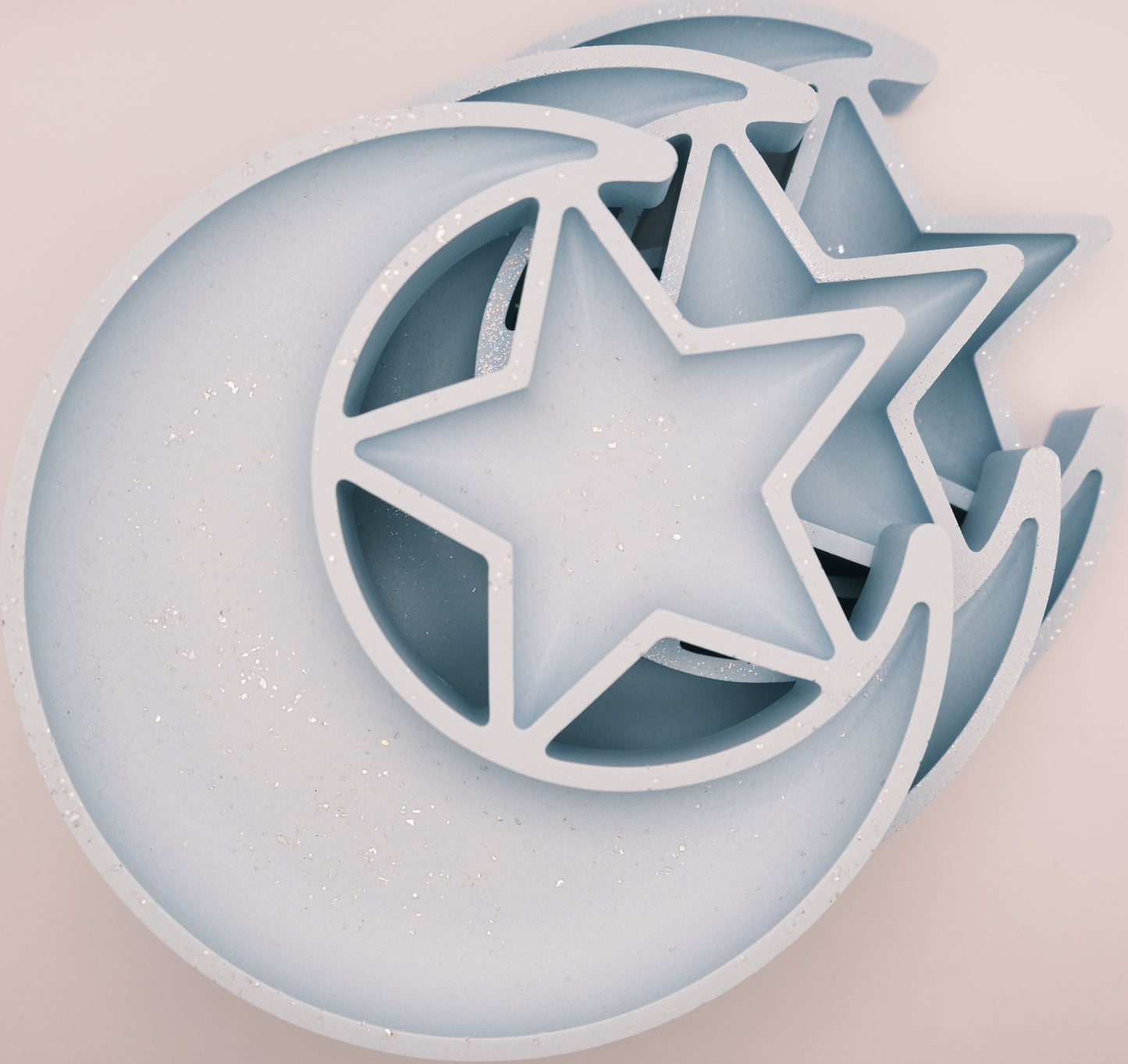 Jesmonite Moon & Star Jewellery Tray