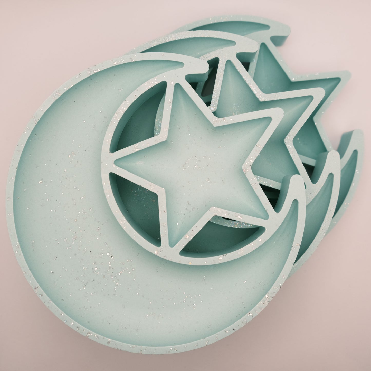 Jesmonite Moon & Star Jewellery Tray